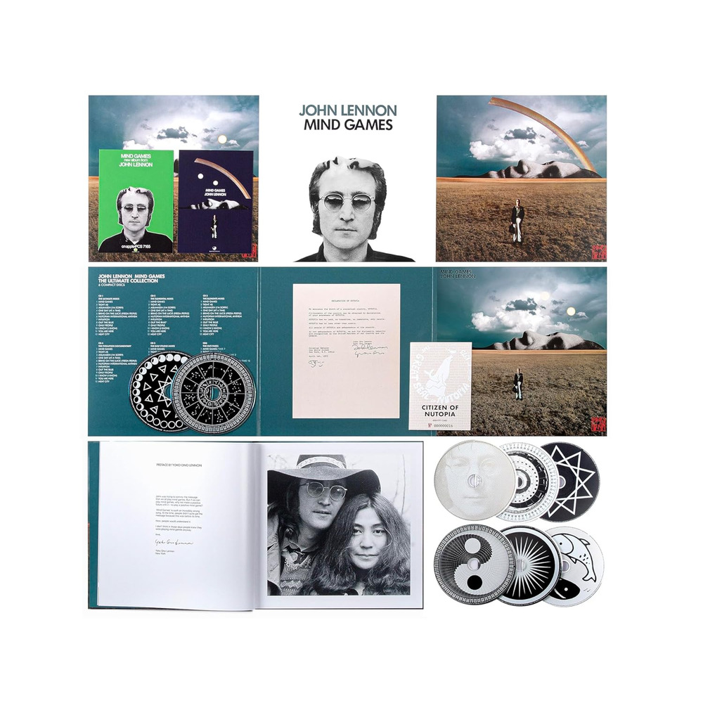 John Lennon Mind Games Ultimate Collection Deluxe 6CD 2 Blu-ray Limited Box